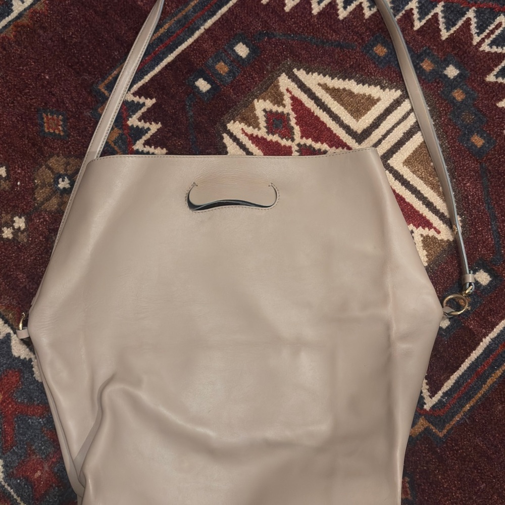 Maison Margiela fold over clutch tote